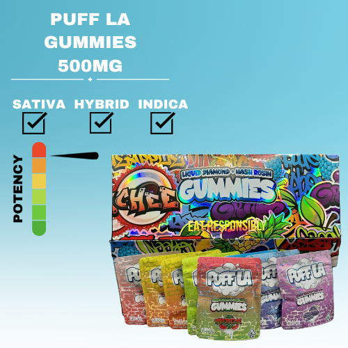 500 MG PUFF LA GUMMIES