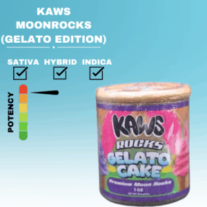 3.5 KAWS MOONROCKS GELATO EDITION
