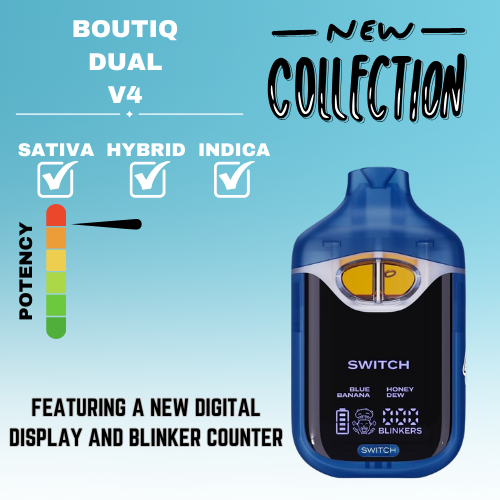 BOUTIQ DUAL V4 DISPOSABLE (NEW FLAVORS)