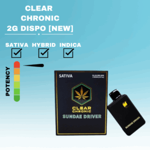 CLEAR CHRONIC SUMMER EDITION 2G DISPO